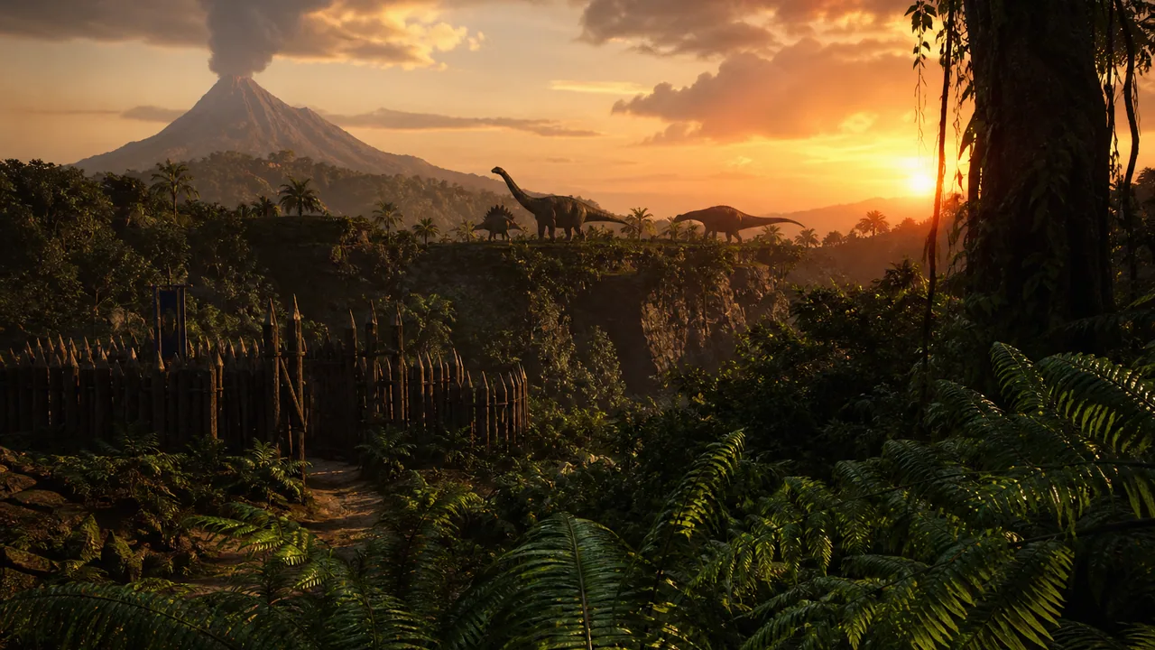 ARK: Survival Ascended guide art — The Island and resource loops on Windows PC