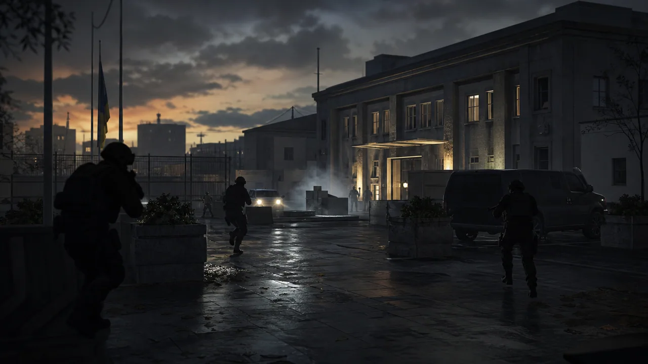 Caliber guide art — industrial yards and cover on Windows PC