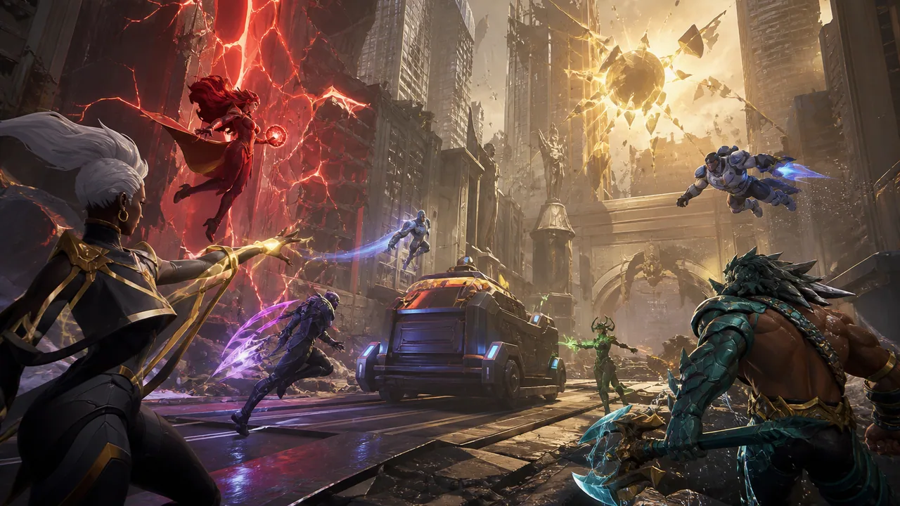Marvel Rivals guide art — Hydra Gala and cover destruction on Windows PC