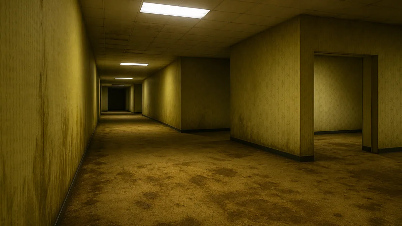 The Backrooms guide art — Level 0 and sound on Windows PC